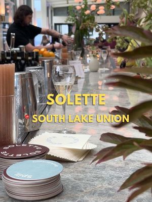 [media preview] Level Hotel in South Lake Union has a new 225-seat restaurant called @soletteseattle. I was invited to preview the menu and see the new rooftop restaurant. The food was sample sizes of entrées available on Solette’s regular menu, including various sushi rolls, beef Wellington, burgers, fried chicken and caviar, chicken skewers, charcuterie boards, a raw seafood bar, and more. I tried Prosecco and an espresso martini for drinks, which were both good.  I enjoyed the sushi and the beef Wellington most. The interior is beautiful and spacious, with lots of skylights -  an antidote to the upcoming rainy season in Seattle. There are two different outdoor dining areas for nice days.  I look forward to eating at Solette on a regular day when I can order a meal and take it all in. The preview event was very crowded so I couldn’t fully explore the space or try all the food, but I appreciated getting an early look to share with you all. Shoutout to @Raul Lezcano for coming along! 📍Solette - 110 Boren Ave N, Seattle, WA (at the Level Hotel in South Lake Union) 💵 Price range: Prices typically range $20-$50 per person (this event was a hosted preview experience) … … #seattlerestaurant #seattle #rooftoprestaurant #seattlefoodie #southlakeunion  New restaurant in Seattle, rooftop restaurant in Seattle, where to eat dinner in Seattle, level hotel Seattle, Seattle food blogger, Seattle dinner ideas