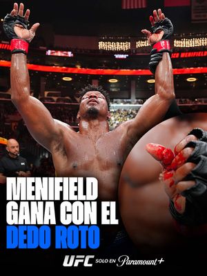 ¡Los gajes del oficio! 😵‍💫 Alonzo Menifield muestra su dedo roto tras vencer a Baraniewski. ¡Necesitará cirugía! 🔴 EN VIVO #UFC331 solo por Paramount+