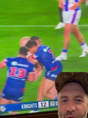 The Wahs have been robbed #nrl #rugbyleague #knights #warriors #sport 