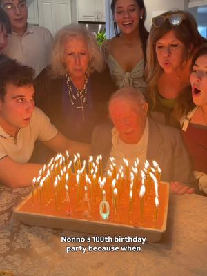 How we celebrated my Nonno’s 100th birthday!!!!