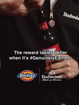 The hardest workers don’t do it for the recognition. But that doesn’t mean they shouldn’t get it.  Click the link in bio and tell us about someone 21+ who’s earned it using #GenuinelyEarned #Contest for your chance to win a @Dickies x Budweiser Jacket and give them the recognition they deserve.