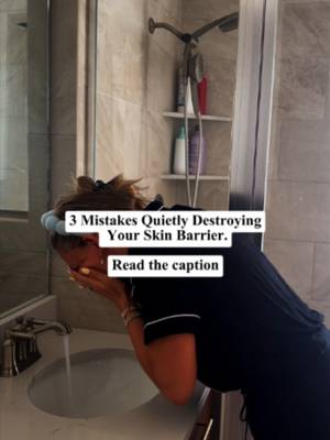 Most skincare frustration doesn't come from a lack of active ingredients; it comes from daily habits that constantly compromise the stratum corneum. Here are 3 common mistakes silently worsening your skin health: Over-cleansing with harsh surfactants: Stripping your skin's natural moisture barrier to feel "squeaky clean" disrupts lipid architecture, leading to trans-epidermal water loss and reactive oiliness. Layering too many strong actives at once: Stacking exfoliating acids with retinoids creates chronic micro-inflammation, preventing proper tissue recovery. Ignoring circadian alignment: Using the same heavy repair formulas during daytime protection hours overburdens the skin when it needs defense against pollution and UV stress. Real skin health starts with stripping away damaging habits and reinforcing your natural protein structure. Non-denatured P-Albumin works at a cellular level to stimulate collagen gene expression by 68% and rebuild your barrier matrix from within. Protect first. Rebuild second. 📌 Save this post to keep your daily skincare routine grounded in real barrier science.#lepois #lepoislab #skincaremistakes #skincarehabits #cellularrepair #skincarescience