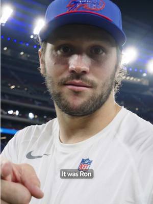 Tricky tricky. Naughty naughty. 🤣 #nfl #buffalobills #joshallen #micdup 