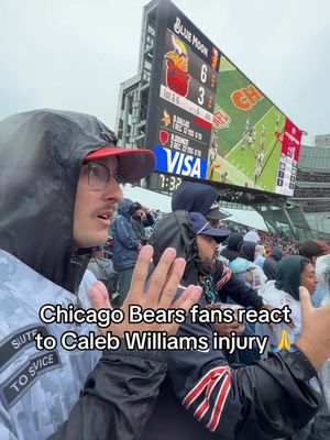 Prayers up for the MVP 😔#calebwilliams #chicagobears 