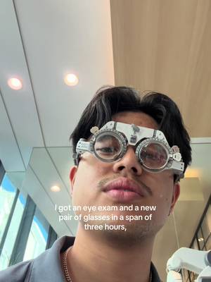New glasses acquired in 3 hours 🙂‍↕️!