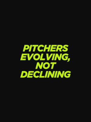 Do you think pitching is actually getting worse or is hitting just getting that much better? What do you think is driving the offensive surge right now? #betonme #drivelinesoftballpodcast #clips