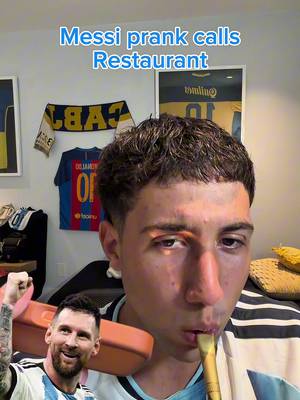 Messi prank call ! #fyp #football #prank #messi 