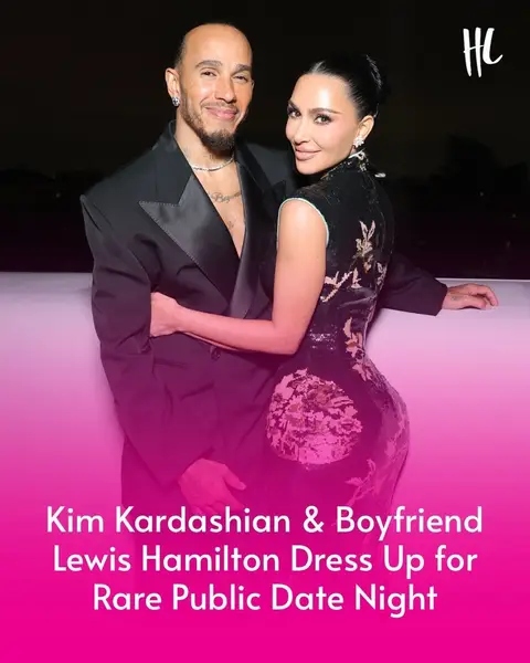 It was date night at the opening night of the Lucas Museum of Narrative Art for Kim Kardashian and Lewis Hamilton! 😍 (📸: Getty Images)