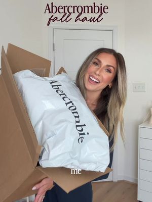Abercrombie Fall Haul 🍂✨🤎 cozy sweaters, chic outerwear, denim and loungewear worth the add to cart! Everything is in my LTK! #abercrombiehaul #abercrombiestyle #abercrombieandfitch #falloutfits #fallstyle 