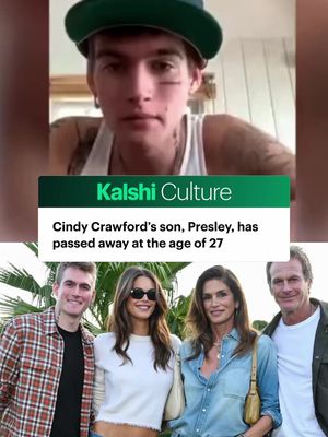 Rest in Peace Presley Gerber 💔 #cindycrawford #kaiagerber 