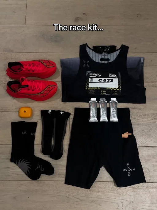 #halfmarathon #racekit #Running #fyp 