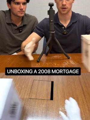 Belongs in a museum @jackstebb.ins  #unboxing #mortgage #business