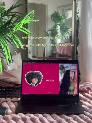 my first YouTube video in 2 years!!! I told y’all we’re soooo back. the video is now live 🥹 link in my bio! 🧚🏽‍♀️🫧 follow @thenaturalari for more content 🫧🧚🏽‍♀️ • • • • • #naturalhairstyles #thenaturalari #thegrowbackseries #pcoshairloss #naturalhairtutorials  