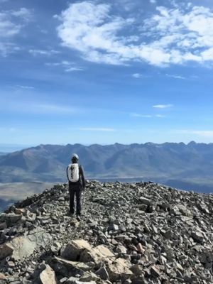Almost as satisfying as drinking it #mountains#summit#colorado#climbingtiktok 📸: @josh_is_outside