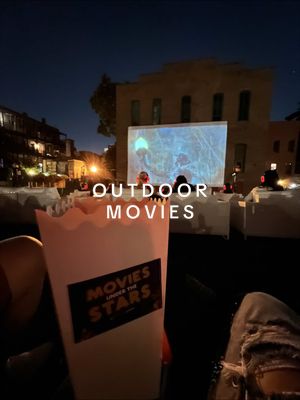 Outdoor movie season is here!! ✨🎥🍿🕷️ #beginnersguidetosac #sactiktok #sacramentotiktok 