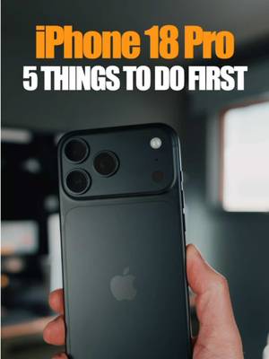 9.21.26 5 iPhone settings to change right away when you get a new iPhone! 🍏  #apple #iphone #iphone18 #iphonetips #Tech 