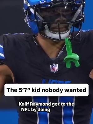 The 5’7” kid nobody wanted #nfl #underdogmentality 