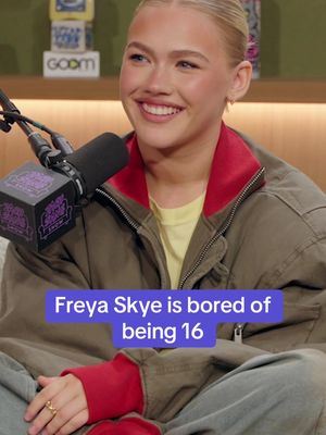 @Freya Skye is bored of being 16 #freyaskye #freya #16 #teenager #zachsangshow 