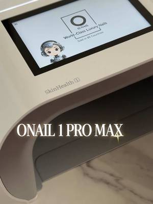 my work speed just got an upgrade ⚡️💅🏼  9-second gel curing with the new ONAIL 1 Pro Max?! I’ve been using it for 2 weeks and I’m impressed. 👀 code QUEENIE100 to save ✨ #ONAIL #NailTech #NailTok #NailArtist #NailTools 