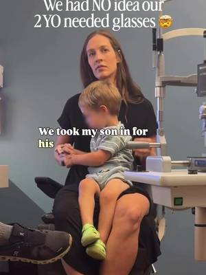 Still can’t believe we had NO idea he couldn’t see clearly. 🥺 No squinting. No obvious signs. Nothing that ever made us question his vision. Just a routine screening at his 2-year appointment that changed everything. So grateful it was caught early!! Did your kid have any signs before you found out they needed glasses? Also give me all the glasses tips!!!