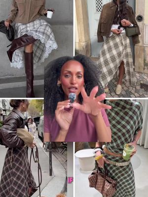 So many good options linked in my shopmy! #plaidskirts #falltrends2026 