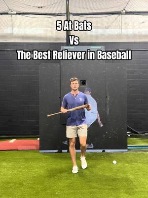 5 At Bats Vs The Best Reliever in Baseball