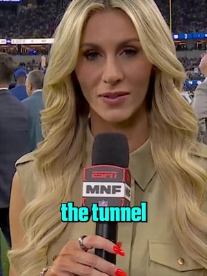 'He's going to be OK' 👀 Giants' GM Joe Schoen spoke to ESPN's Laura Rutledge about Jaxson Dart at halftime. Watch Monday Night Football on ESPN on Disney+ #MNF #JaxsonDart #NewYorkGiants #NFL #injury
