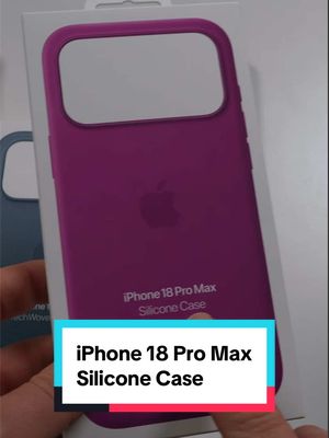 iPhone 18 Pro Max Silicone Case Unboxing und erster Eindruck #iPhone18ProMax #Apple #siliconecase #Tech #smartphone 