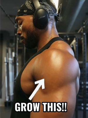 4 exercises to grow your Shoulders! 🔥  Link on bio for 7 days free trial on my Crossliftr app 🤙🏾 #shoulderworkout #gymtock #fitness 
