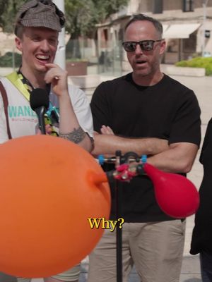 What happens when you connect a big balloon to a small one? #Veritasium #Science #Physics #Experiment