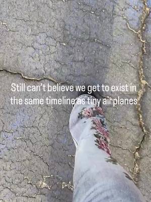300,000 years of humanity (give or take) and we get to live in the .03% of it that humans can fly ✈️
