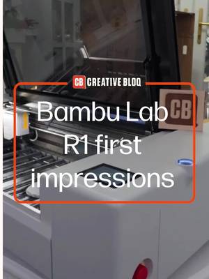 My first impressions of the new Bambu Lab R1 laser cutter and engraver 🔥 After testing this new machine for 2 weeks, I'm confident that it will be a big hit for makers already familiar with the Bambu Lab ecosystem. Will you be getting one? Stay tuned for my full review coming soon. @BAMBULAB Official  #BambuLabR1 #R1Laser #BambuLablaserengraver #Lasercutter 