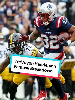 How did TreVeyon Henderson look in Week 2? #treveyonhenderson #fantasyfootball #filmbreakdown #patriots #runningback 