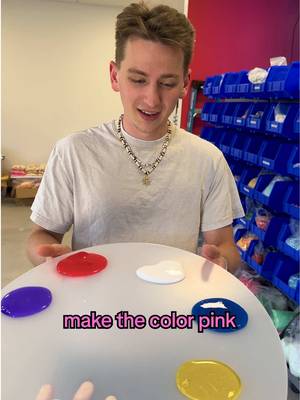 challenging the team to make the color! 🎨 Peachybbies.com restocks with slimes Friday at 7pm EST! ✨🎉