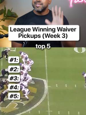 Grab these players off waivers for Week 3