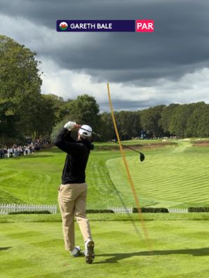 Three holes with Gareth Bale 🤩 #golf #garethbale