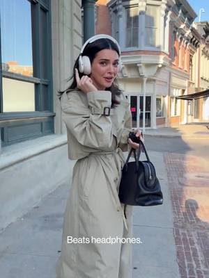 Heavy on the all-new Beats 360 headphones.