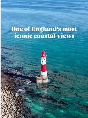 One of the most iconic views on the English coast  Standing beneath the dramatic white cliffs of Beachy Head, this red and white lighthouse has been guiding ships through the English Channel since 1902. Its distinctive stripes were added to make it more visible against the chalk cliffs behind it. The lighthouse can be spotted along the coastal walk between the Seven Sisters and Eastbourne, surrounded by some of the most dramatic scenery on the Sussex coast. Save this for your next trip to East Sussex. The cliffs are incredibly beautiful, but please keep a safe distance from the edge, as the chalk can crumble without warning. 📍 Beachy Head, East Sussex … #beachyhead #sevensisters #englandtravel #uktravel #visitbritain