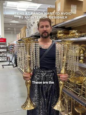 People were lining up around the block for a store called Panda Mart. Home goods, supposedly. I had to see it for myself. There is a difference between affordable and just cheap. This video does not come close to capturing what I found inside. . . #interiordesign #homeimprovement #pandamart #homedecor #furniture 
