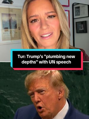 "It does make you wonder at this point, how much lower there is to go." Katy Tur reacts to Donald Trump's UN General Assembly speech, where name-calling and threats took the world stage. #trump #unga
