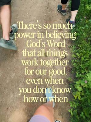 You don’t have to see how God is going to work it out to trust that He is. 🥹💖 Keep walking. He’s already there. #ChristianWomen #FaithInTheEveryday #TrustGod #Romans828 #WomenOfFaith 