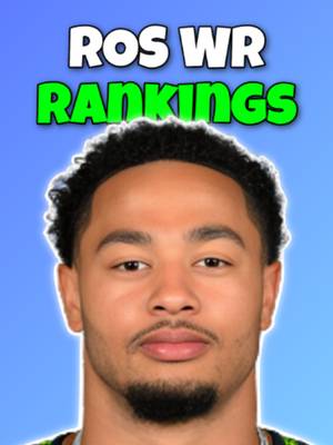 Rest Of Season Fantasy WR Rankings After Week 2 #nfl #fantasyfootball #fantasyfootballadvice #fyp
