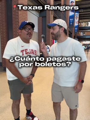 ¿Cuánto pagarías por ver a los Texas Rangers? ⚾️ Le preguntamos a los aficionados cuánto les costaron sus boletos y dónde los compraron. Y ahora que se acercan los juegos de comodines y los playoffs, los precios empiezan a ponerse todavía más interesantes. 👀 Si estás buscando boletos para los próximos partidos, compara opciones en @TickPick antes de comprar. ¿Tú cuánto pagarías por ver un juego de playoffs?