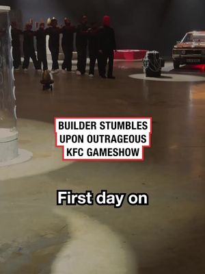 Imagine rocking up to work and seeing a gameshow like this being filmed 😂 Tag a believer who would do anything for chicken and tune in to KFC’s YouTube to watch 🤫 30.09.26