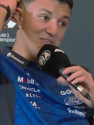 Isack Hadjar's nonchalant response to resigning with Red Bull 😂 #f1