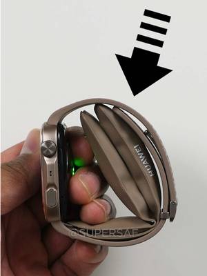 Huawei Watch D3 Unboxing With an integrated inflatable airbag cuff for medical-grade blood pressure monitoring 🤯 Price is £399.99 #asmr #fyp #huaweiwatchd3 #huawei  #supersaf 