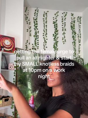 had to be on the 6am train to DC for work the NEXT day….NAWT A GOOD IDEA TO DO THIS. pls don’t do this LMAO #naturalhairstyles #naturalhairtiktok 