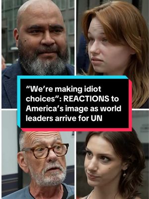 World leaders are gathered in New York City for the UN General Assembly, putting a spotlight on the reputation of the U.S. amid criticism of the Trump administration's foreign policy. MS NOW's @alextabetmsnow spoke with folks outside of the forum about how they think the U.S. is perceived by other nations. #un  #reaction  #usa 