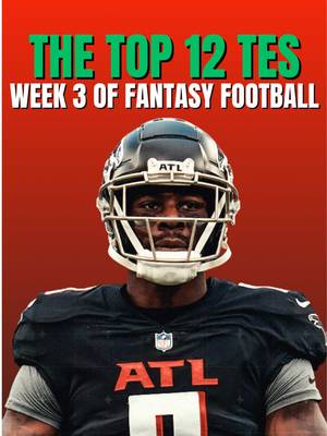 Best TEs to start in week 3 of Fantasy Football #football #fantasyfootball #tightend #nfl 