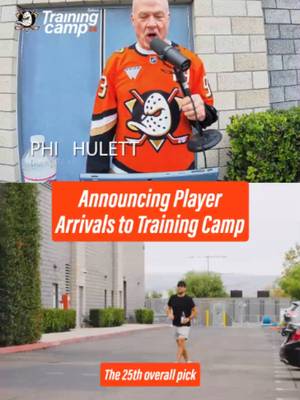 A little surprise to start Training Camp #anaheimducks #nhl